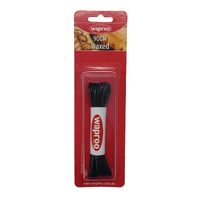 Waproo Waxed Shoe Laces 90cm (1301040) Black