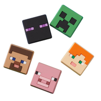 Crocs Minecraft 5 Pack Jibbitz Shoe Charms (10014539) Multi OSFA