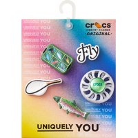 Crocs Fly Fishing 5 Pack Jibbitz (10016066) Multi OSFA