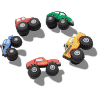 Crocs Monster Truck 5 Pack Jibbitz Shoe Charms (10016042) Multi