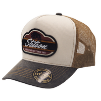 Stetson Bison Trucker Cap (YSCAP13) Tan
