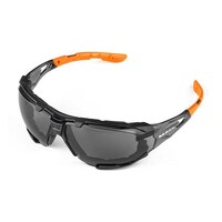 Mack Fender Safety Glasses with Foam Gasket (MKFENDERGSM) Smoke OSFA