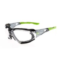 Mack Fender Safety Glasses with Foam Gasket (MKFENDERGCR) Clear OSFA [SD]