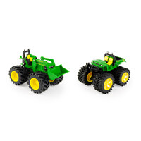 John Deere Childrens Die Cast Monster Treads - 2 Pack (37563)