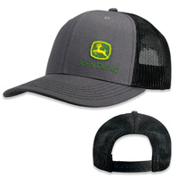 John Deere JD Moline 112 Cap (13080919BK00) Charcoal/Black OSFM