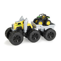 John Deere Childrens Monster Treads Roaring Rev Up Hauler (47640)