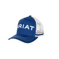 Ariat Unisex Patriot Trucker Cap (AC2210) Soladite Blue OSFM