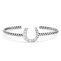 Montana Silversmiths Roping Luck Cuff Bracelet (BC5969)