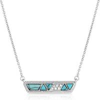 Montana Silversmiths High Noon Cobblestone Bar Necklace (NC5481)