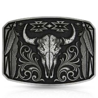 Montana Silversmiths Legend and Pride Buckle (A1037S)