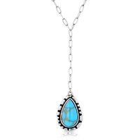 Montana Silversmiths Prickly Pear Turquoise Necklace (NC6126)