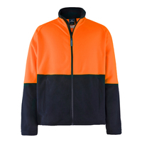 Rainbird Mens Hi Vis Nangu Jacket (8726F) Orange/Navy [GD]