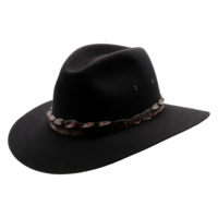 Akubra Coolabah (23000) Black [GD]