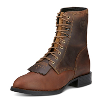 Ariat Mens Heritage Lacer Western Boots (10001988) Distressed Brown