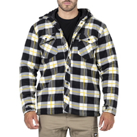 CAT Mens Active Work Jacket (1313058) Black Watch Plaid