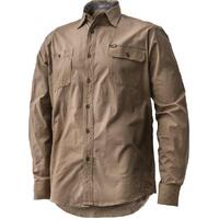 FXD Mens LSH-1 Stretch L/S Work Shirt (FX01614001) Khaki