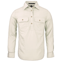 Ritemate Womens Pilbara Closed Front Shirt (RM300CF) Stone