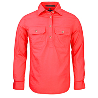 Ritemate Womens Pilbara Closed Front Shirt (RM300CF) Watermelon