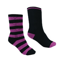 Thomas Cook Thermal Socks 2 Pack (TCP1992SOC) Purple Orchid/Black