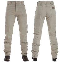 Wrangler Mens Cowboy Cut Original Fit Pre Washed Jeans (13MWZTN) Prewashed Tan