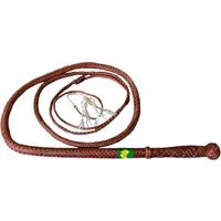 Nemeth 12 Plait Redhide Bullwhip