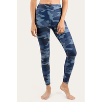 Ringers Western Womens Anika Full Length Tight (217114001RW) Navy with Camo Print  [SD]