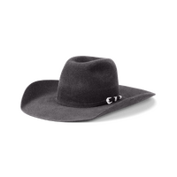 Avenel Hats The Longhorn Western Hat (22101) Charcoal