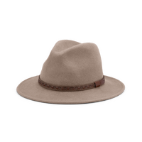 Avenel Hats Johnny Australian Wool Felt Safarai Hat (DF47) Putty