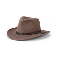 Avenel Hats Craig Australian Wool Felt Outback Western Hat (21770) Putty