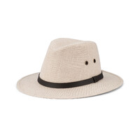 Avenel Hats Mens Chase Linen Blend Safari Hat (22133) Natural