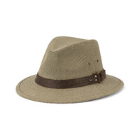 Avenel Hats Mens Benji Canvas Safari Hat (22139) Olive