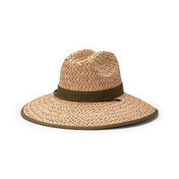 Avenel Hats Mens Easton Rush Straw Hat (M4016F) Khaki