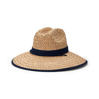 Avenel Hats Mens Easton Rush Straw Hat (M4016F) Navy