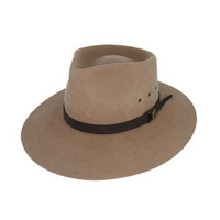 Avenel Hats Clancy Wool Felt Aussie Hat (21774) Bran [SD]