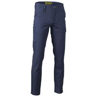 Bisley Mens Cotton Drill Cargo Pants (BPC6008_BPCT) Navy