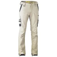 Bisley Unisex Flx & Move Stretch Utility Cargo Pants (BPC6331_BSTN) Stone 