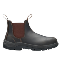 Blundstone Mens WorkLife Elastic Side Boots (705) Brown Buffalo
