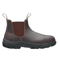 Blundstone Mens WorkLife Elastic Side Boots (710) Chestnut