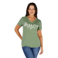 Bullzye Womens Eleanor S/S Tee (B5S2502462) Moss [SD]
