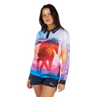 Bullzye Womens Gallop L/S Fishing Tee (B5S2501468) Multi [SD]