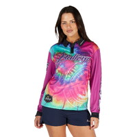 Bullzye Womens Narrative L/S Fishing Tee (B5S2501467) Multi [SD]