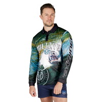 Bullzye Mens Rowdy L/S Fishing Tee (B5S1568494) Multi [SD]