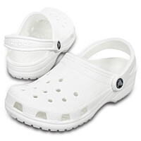 Crocs Unisex Classic Clogs (10001-100) White