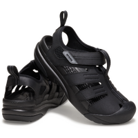 Crocs Mens Yukon Fisherman Sandals (209875-001) Black