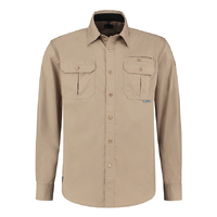 Magnum Mens Sitemaster L/S Shirt (MASR110-BRK) Brick 