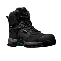 FXD Mens WB-1WP Waterproof Zip Sided Safety Boots (FXWB1WP) Black