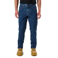 FXD Mens WD-4 Coolmax Stretch Denim Work Pants (FX02406023) Mid Blue