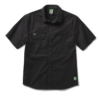 FXD Mens SSH-3 Vented Tech S/S Work Shirt (FX02504002) Black