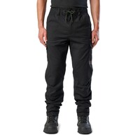 FXD Mens WP-12 Elastic Waist Stretch Ripstop Work Pants (FX02506026) Black