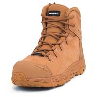Mack Mens Octane Lace Up Zip Safety Boots (MKOCTANEZ) Honey